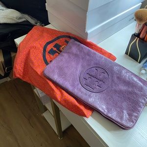 Purple Tory Burch Bag